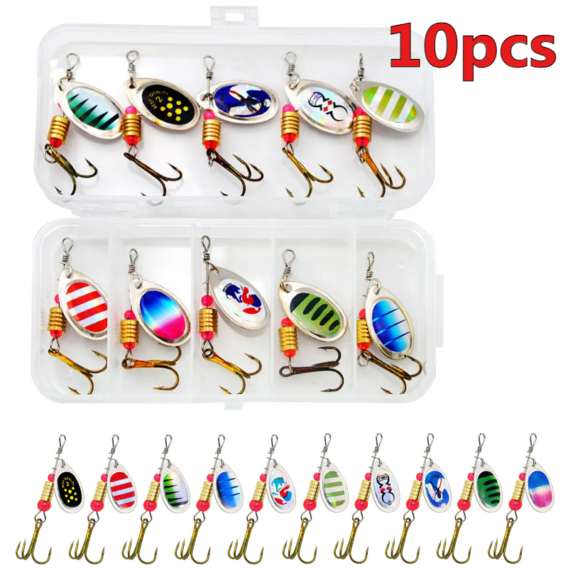 Fishing Lure Crankbait - Newest Metal Spoon Spinner Fishing Lure