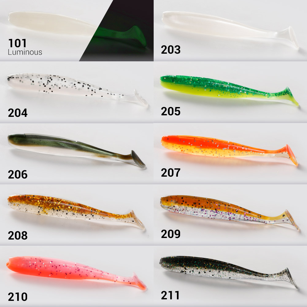 Noeby Easy Shiner Silicone Sha - Fishing Lure Soft Plastic review and price