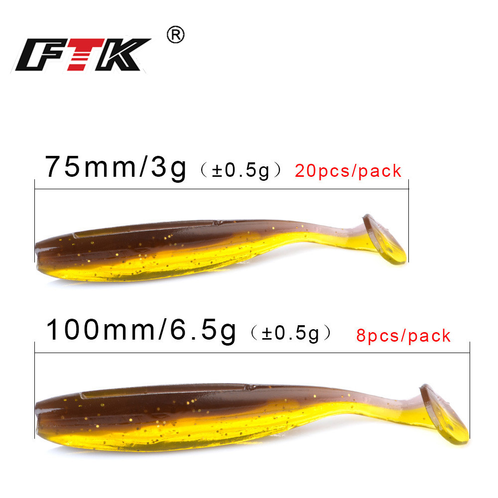 FTK 8-20PCS Soft Fishing Lures - Fishing Lure Swimbait review and price