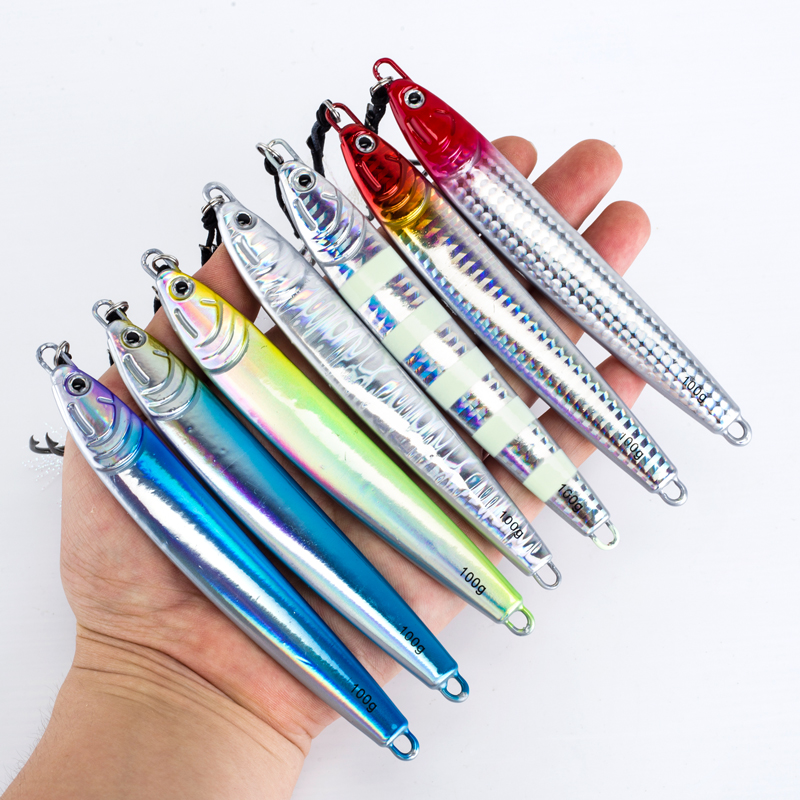 7Pcs 40g 60g 80g 100g Luminous - Fishing Lure Spinnerbait review and price