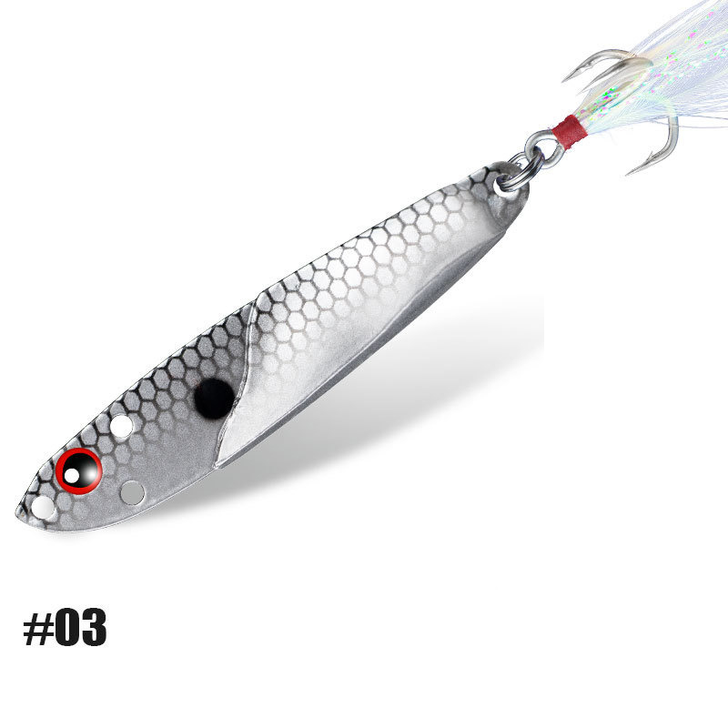 1PC Metal Jig 3D Fish Bait Tac - Fishing Lure Spoon review and price