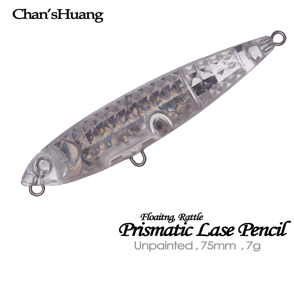 Chan’sHuang 20PCS Unpainted Bl - Fishing Lure Topwater review and price