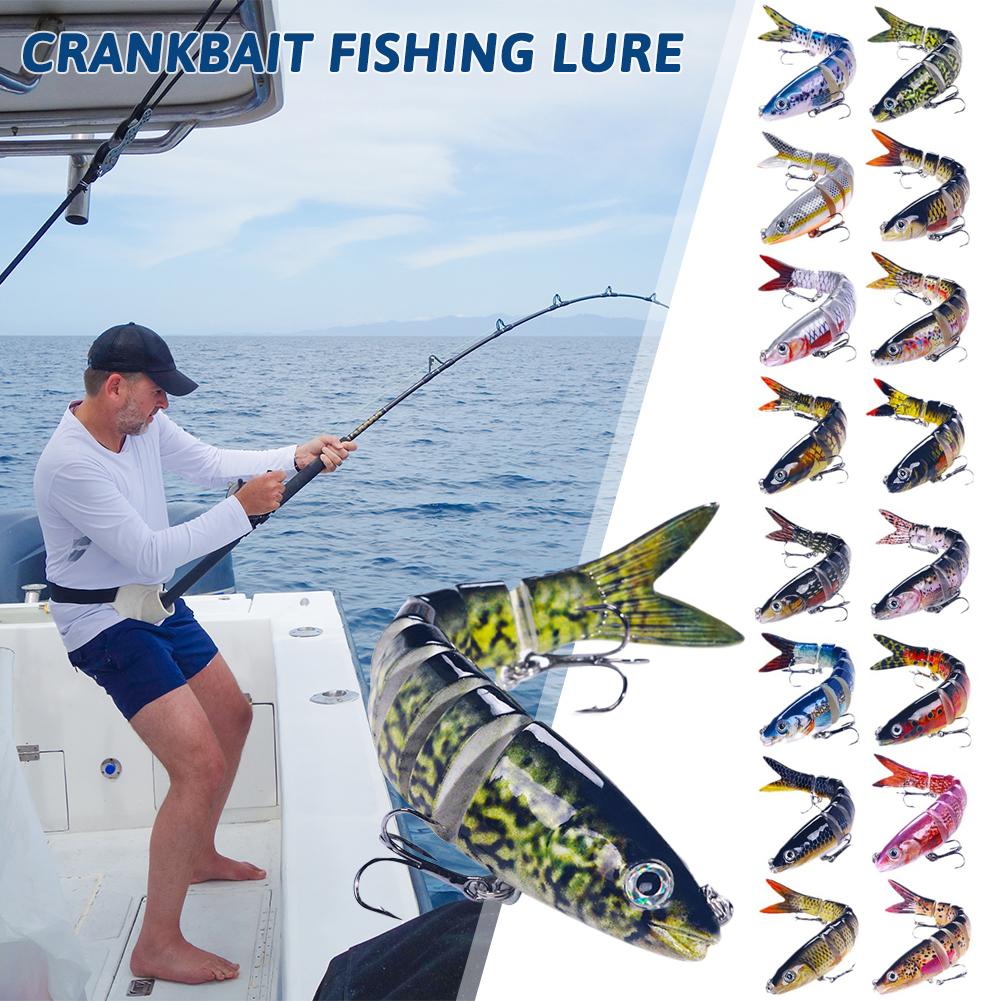 13cm 18g Multi Jointed Swimbai - Fishing Lure Crankbait review and price